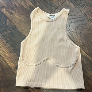 Double Zero Cream Tank Top